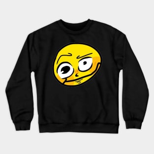 Crazy Face Crewneck Sweatshirt